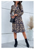 Vestido mini de manga larga estilo bohemio Jessica